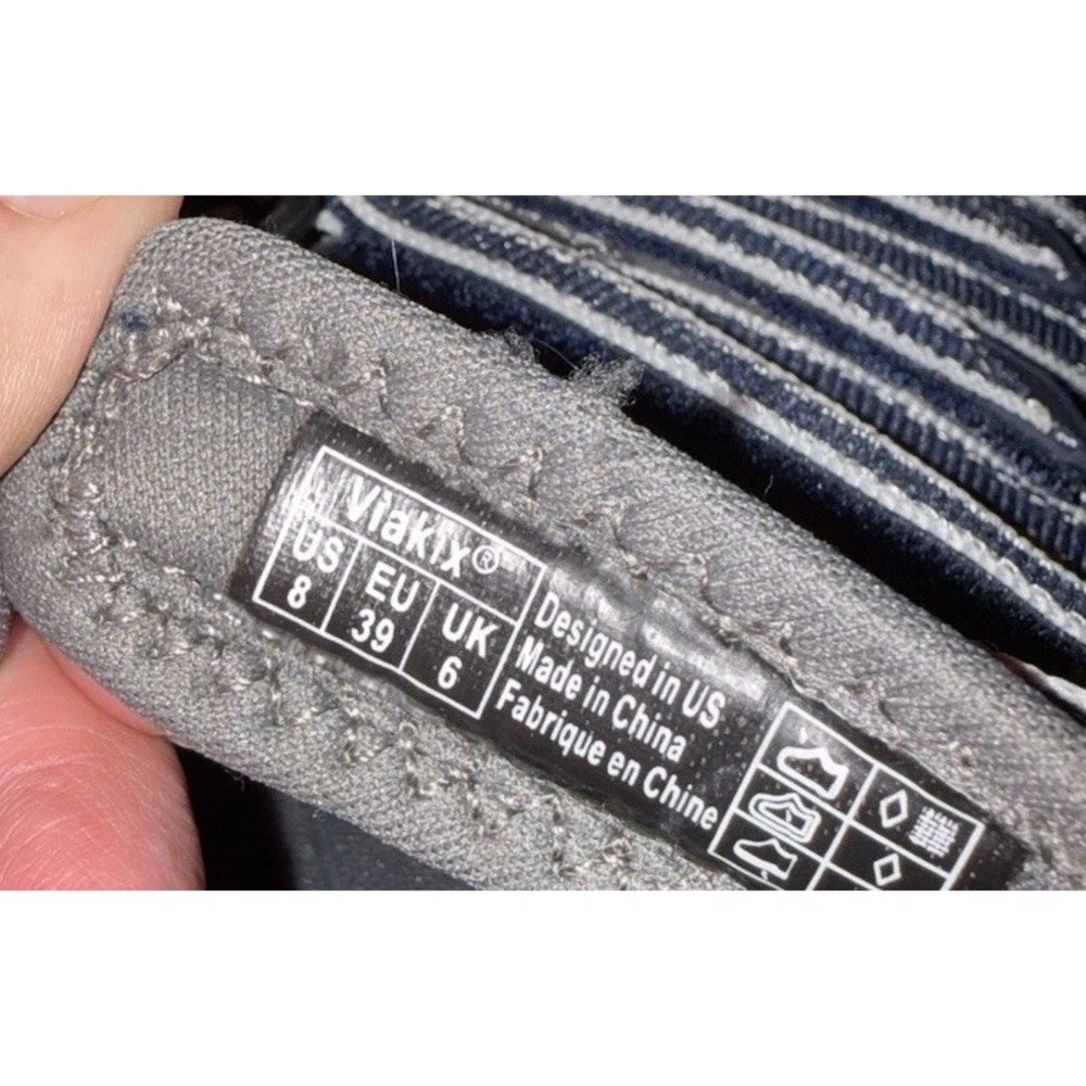 Viakix Acadia Sandals Women's Sz-8 Carbon Comfort Adjustable Strap Hiking New - Picture 13 of 13